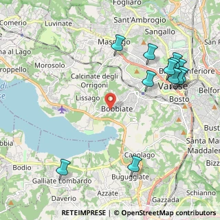 Mappa Via Renato Simoni, 21100 Varese VA, Italia (2.53417)