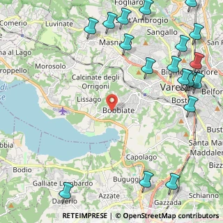 Mappa Via Renato Simoni, 21100 Varese VA, Italia (3.18316)