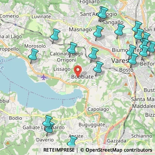 Mappa Via Renato Simoni, 21100 Varese VA, Italia (3.0035)