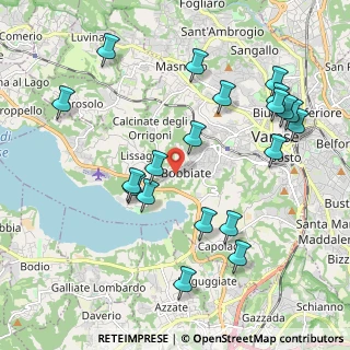 Mappa Via Renato Simoni, 21100 Varese VA, Italia (2.226)