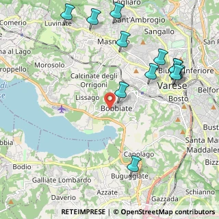 Mappa Via Renato Simoni, 21100 Varese VA, Italia (2.53583)