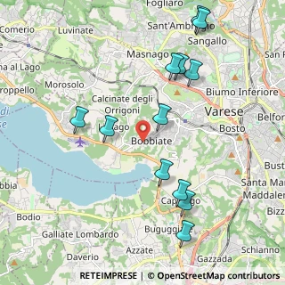 Mappa Via Renato Simoni, 21100 Varese VA, Italia (2.22083)