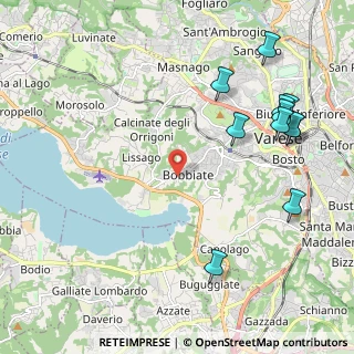 Mappa Via Renato Simoni, 21100 Varese VA, Italia (2.59455)