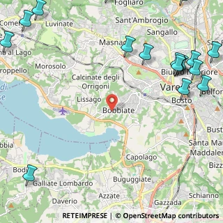 Mappa Via Renato Simoni, 21100 Varese VA, Italia (3.48471)