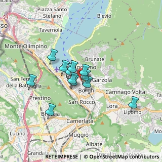 Mappa Via Sauro, 22100 Como CO, Italia (1.25167)