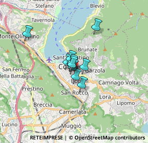 Mappa Via Sauro, 22100 Como CO, Italia (0.84091)