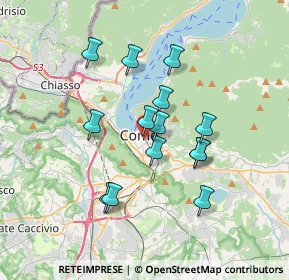 Mappa Via Sauro, 22100 Como CO, Italia (2.97214)