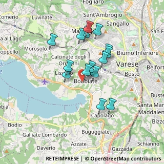 Mappa Via Campi D'Oro, 21100 Varese VA, Italia (1.50067)