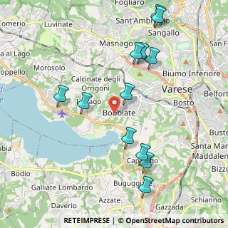 Mappa Via Campi D'Oro, 21100 Varese VA, Italia (2.20333)