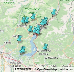 Mappa Via Antonio Gramsci, 25055 Pisogne BS, Italia (11.09875)