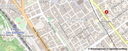 Mappa Como