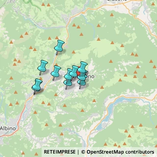Mappa Via Aldo Moro, 24024 Cazzano Sant'Andrea BG, Italia (2.44)