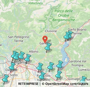 Mappa Via Aldo Moro, 24024 Cazzano Sant'Andrea BG, Italia (23.35467)