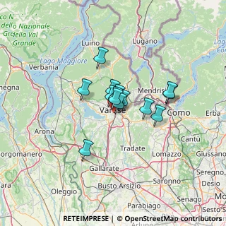 Mappa Via Giorgio Giulini, 21100 Varese VA, Italia (7.80214)