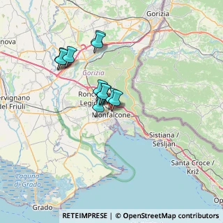 Mappa Corso del Popolo, 34074 Monfalcone GO, Italia (5.43846)