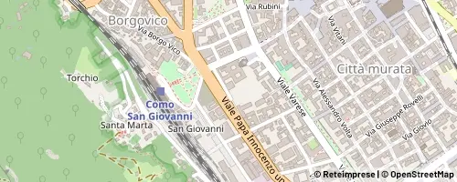 Mappa Como