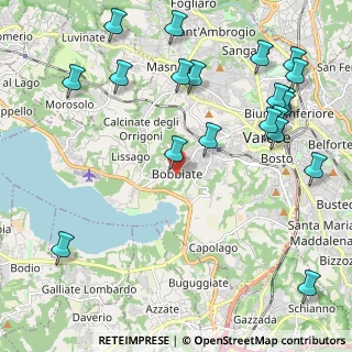 Mappa Via Volturno, 21100 Varese VA, Italia (2.704)