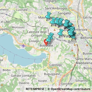 Mappa Via Volturno, 21100 Varese VA, Italia (2.05)