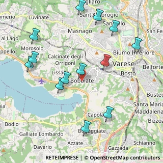 Mappa Via Volturno, 21100 Varese VA, Italia (2.34692)