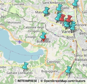 Mappa Via Volturno, 21100 Varese VA, Italia (2.45688)