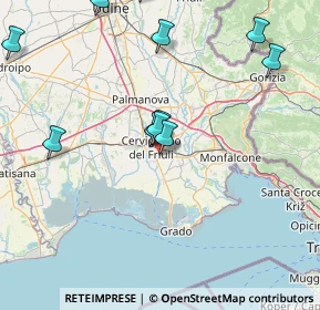 Mappa Via della Ferrovia Vecchia, 33052 Cervignano del Friuli UD, Italia (17.48)