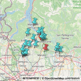 Mappa Via Peschera, 23852 Garlate LC, Italia (12.207)