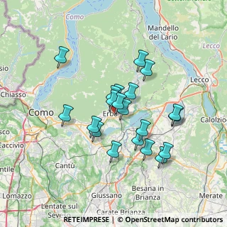 Mappa 22036 Erba CO, Italia (5.879)