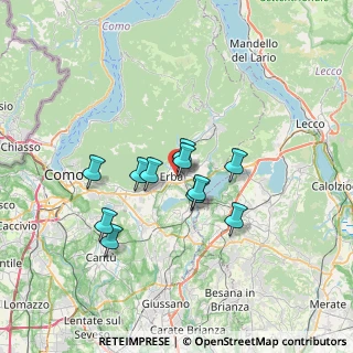 Mappa 22036 Erba CO, Italia (5.23)