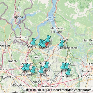 Mappa 22036 Erba CO, Italia (15.93714)