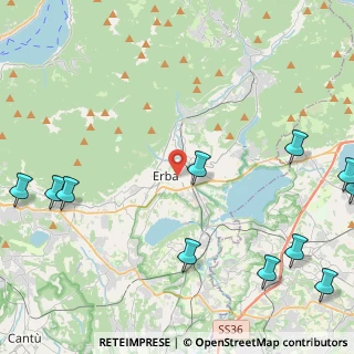 Mappa 22036 Erba CO, Italia (6.42091)
