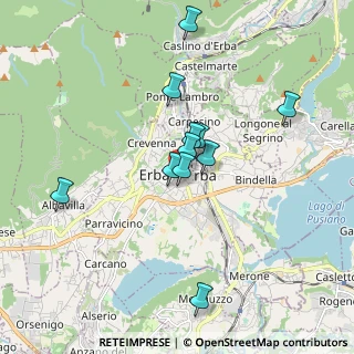 Mappa 22036 Erba CO, Italia (1.52636)