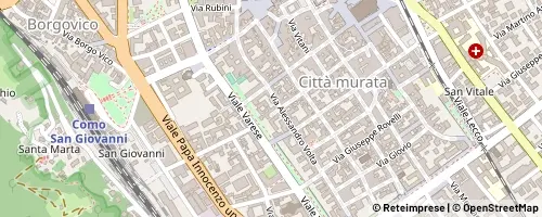 Mappa Como