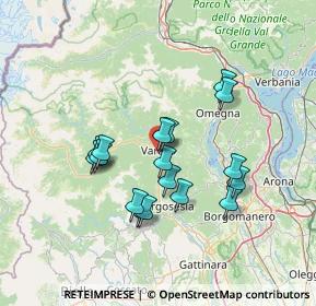 Mappa Via Principale, 13019 Varallo VC, Italia (12.07647)