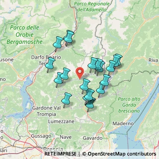 Mappa Via Bondegno, 25060 Collio BS, Italia (11.628)