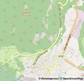 Mappa 36011 Arsiero VI, Italia (0.6475)