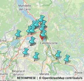 Mappa Via Alzaia, 23852 Garlate LC, Italia (5.90563)
