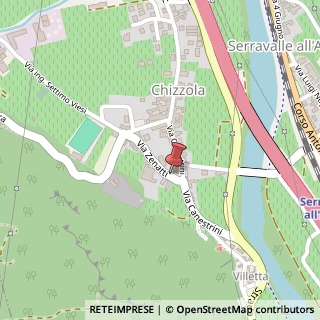 Mappa Via Zenatti, 31, 38061 Chizzola TN, Italia, 38061 Ala, Trento (Trentino-Alto Adige)