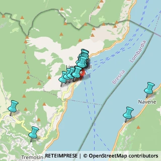 Mappa Spiaggia Foce fiume S. Giovanni, 25010 Limone Sul Garda BS, Italia (1.252)
