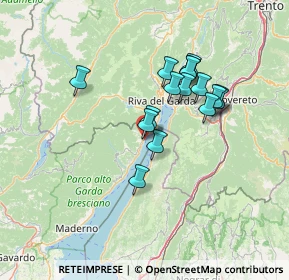 Mappa Spiaggia Foce fiume S. Giovanni, 25010 Limone Sul Garda BS, Italia (11.30688)