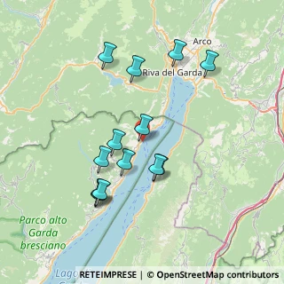 Mappa Passo S. Giovanni, 25010 Limone sul Garda BS, Italia (7.08385)
