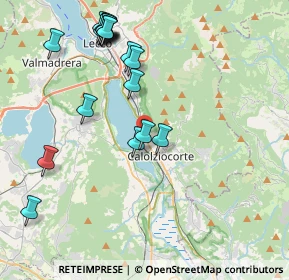 Mappa 23808 Vercurago LC, Italia (4.46333)