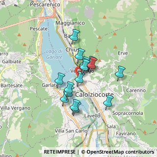 Mappa 23808 Vercurago LC, Italia (1.2225)