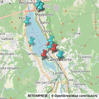 Mappa Via Monte Barro, 23808 Vercurago LC, Italia (1.63467)