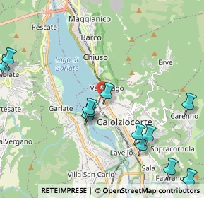 Mappa 23808 Vercurago LC, Italia (2.78786)