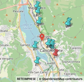 Mappa Via Privata Resegone, 23808 Vercurago LC, Italia (1.75)