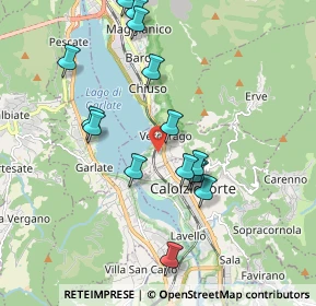 Mappa 23808 Vercurago LC, Italia (1.862)