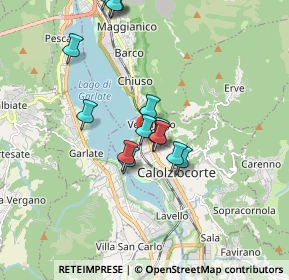 Mappa 23808 Vercurago LC, Italia (1.63467)