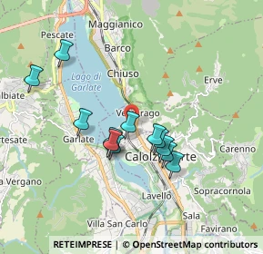 Mappa 23808 Vercurago LC, Italia (1.51583)