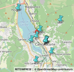 Mappa Via Monte Barro, 23808 Vercurago LC, Italia (1.61)