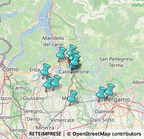 Mappa 23808 Vercurago LC, Italia (9.11)